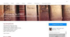 Desktop Screenshot of new.crrs.ca